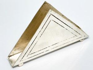 Silver-plated Serviette Holder 'REGIA INDUSTRIA ARGENTINA