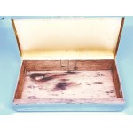 Modernist chrome cigar box 