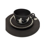 Zestaw czarnej porcelany Wedgwood