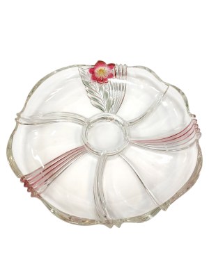 Segmented glass plate