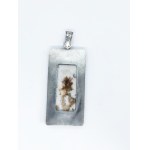 Agate Pendant, 925 Silver