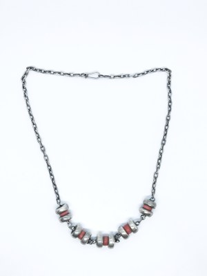 Necklace with coral, Ornament ( former ORNO ) Warsaw