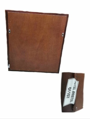 Original mirror from the Bristol Hotel