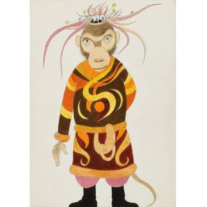 Kazimierz MIKULSKI (1918-1998), Małpa