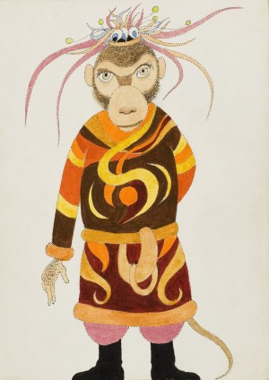 Kazimierz MIKULSKI (1918-1998), Monkey