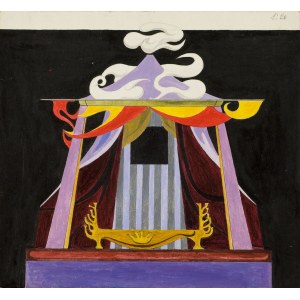 Kazimierz MIKULSKI (1918-1998), Projekt scenograficzny - namiot