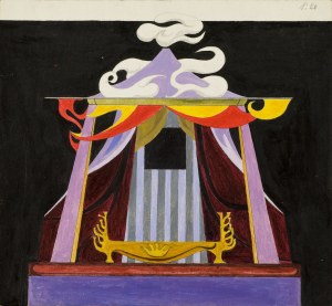 Kazimierz MIKULSKI (1918-1998), Scenographic design - tent