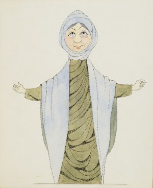 Kazimierz MIKULSKI (1918-1998), Woman in a veil