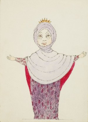 Kazimierz MIKULSKI (1918-1998), Woman in a veil