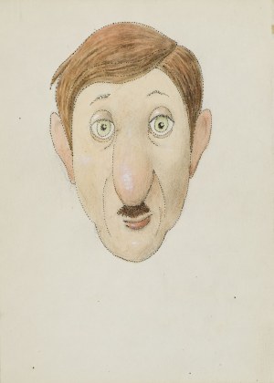 Kazimierz MIKULSKI (1918-1998), The Face of a Man