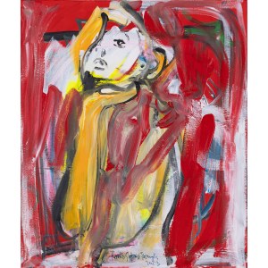 Kamila Stefania Tkaczyk, In red, 2023