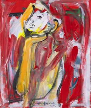Kamila Stefania Tkaczyk, In red, 2023