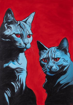 Catherine Kot, from the series Cat and Cats, 2024