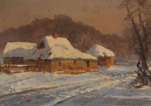 Victor KORECKI, WINTER LANDSCAPE