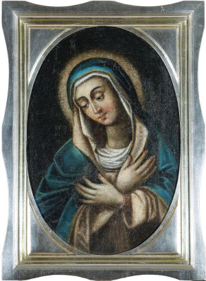 MADONNA, 18th century.