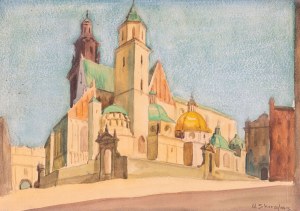 Wladyslaw SKOCZYLAS, WAWELSKA CATHEDRAL, circa 1930.