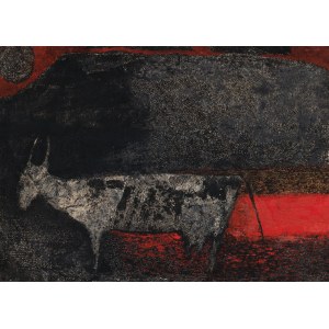 Henryk MUSIAŁOWICZ, ANIMALISTICKÁ KRAJINA, cca 1980