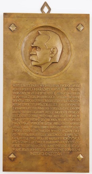 JOZEF PIŁSUDSKI- ONE HUNDRED WORDS. State Mint, 1931