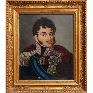 Malarz Polski, PORTRET KS. JÓZEFA PONIATOWSKIEGO, 2 ćw. XIX w.