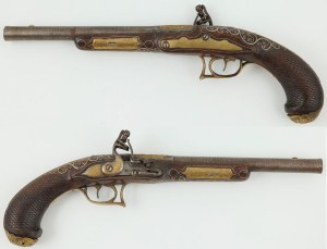 COCK PISTOLET, 2nd half of the 18th century.