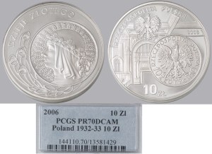 10 ZŁ, 2006, The History of Gold - 10 zlotys 1932
