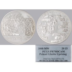 20 ZŁ, 2008, 65 Rocznica Powstania w Getcie Warszawskim