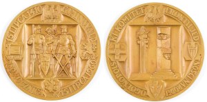 MEDAL, 550TH ANNIVERSARY OF THE BATTLE OF GRUNWALD, 1960