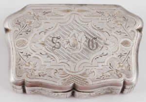 TABAKIERKA, Russia, Moscow, Fedor Maksimov, 1851