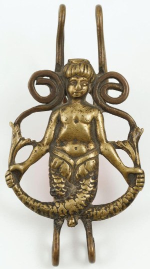 BOOKLET STICKER WITH SYRENA, 19th century.