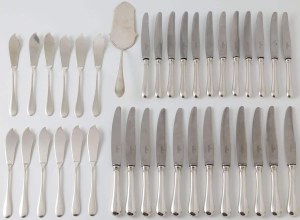 SET OF PASSENGERS, Paris pattern, Poland, Warsaw, Hempel Brothers, after 1931