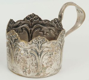 SECESSIONAL SHAKESHOOTER, Poland, Warsaw, Henneberg Brothers, ca. 1900.