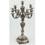 FIVE FLAMES CANDELABR, Poland, Warsaw, Antoni Riedel, 1905, 1908