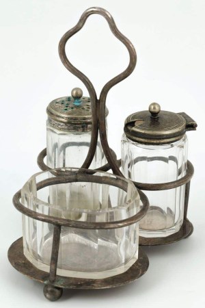 CABARET FOR SPICE, England, Mappin & Webb, early 20th century.