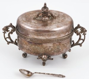 CAKER BOX, Poland, Warsaw, Fraget, 1896 - 1914