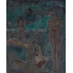 Konstanty GORBATOWSKI, TURKUSOWA IDYLLA, 1965