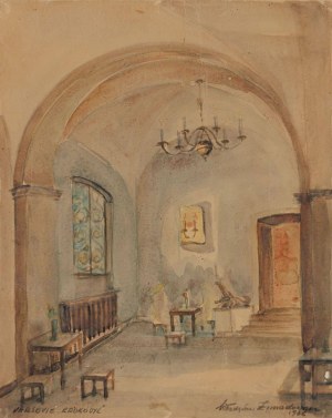 Wladyslaw ZIMADOWICZ, INTERIOR OF 