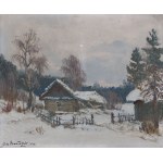Stefan DOMARADZKI, ZAGRODA ZIMĄ, 1947