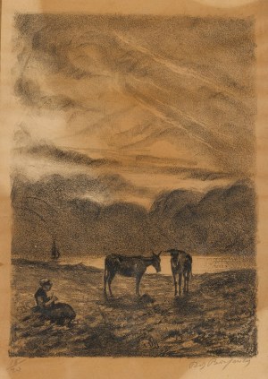 PASTOR ON THE WATER, early 20th century.