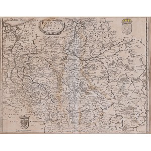 MAPA POLSKI I ŚLĄSKA