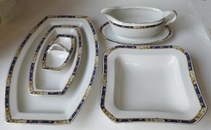 SET IN ART DECO STYLE, Ćmielów, Świt, after 1937