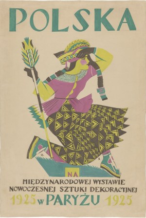 Zofia Stryjeńska (1891 Kraków - 1976 Geneva), 