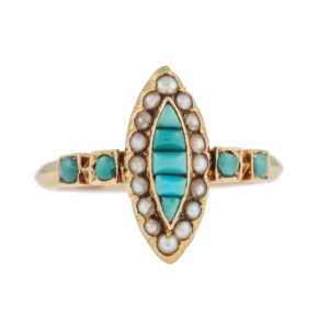 Ring, second half of 19th century, Victorian style