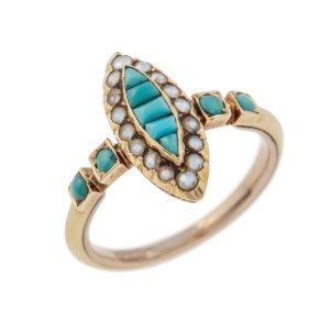 Ring, second half of 19th century, Victorian style