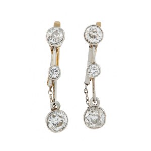 Earrings, 1st half of the 20th century.