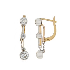 Earrings, 1st half of the 20th century.