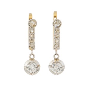 Earrings, 1st half of the 20th century.