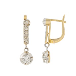 Earrings, 1st half of the 20th century.