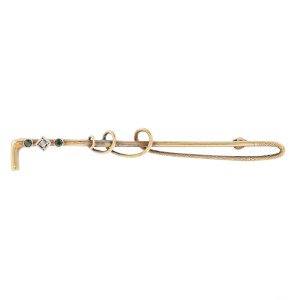 Brooch in the form of a pick, 19th/20th century, Victorian style