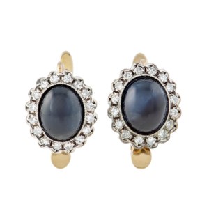 Earrings, 2nd half of the 20th century.