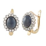 Earrings, 2nd half of the 20th century.